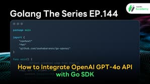 Go programming code for connecting to OpenAI GPT-4o API.