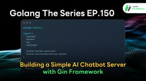Architecture of an AI Chatbot Streaming System using Gin Framework and OpenAI API