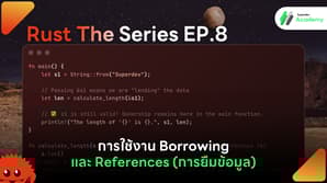 ตัวอย่างการใช้ Reference และ Borrow Checker
